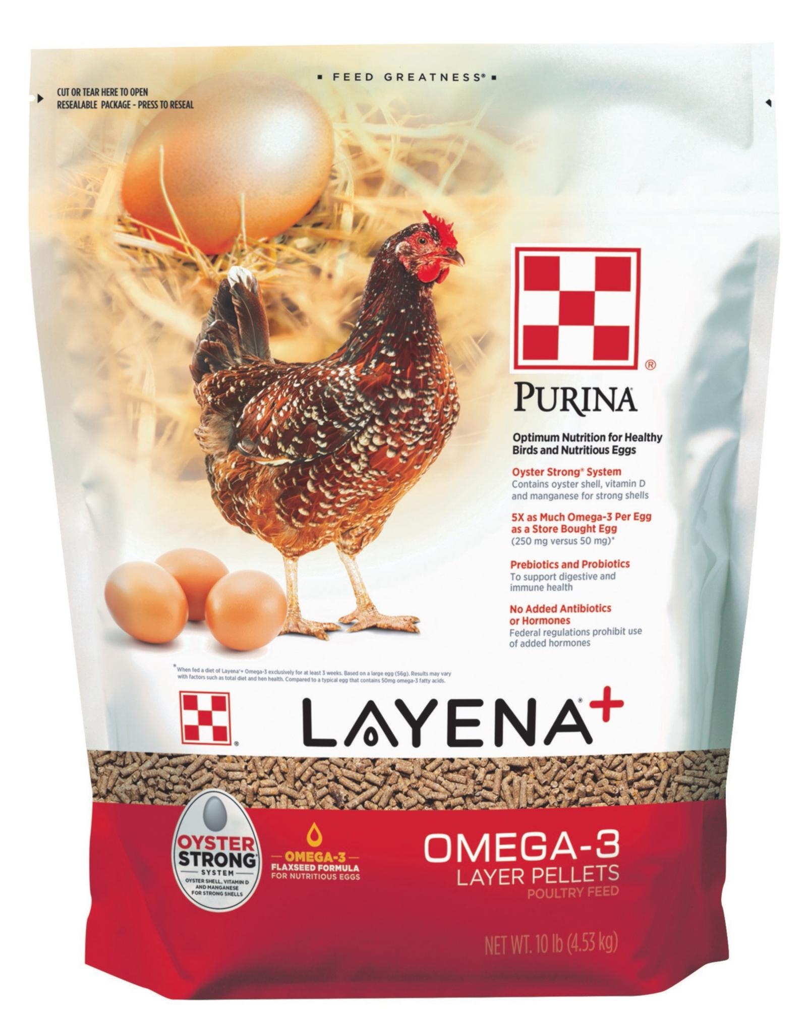 Purina Layena Plus Omega-3 10 lb.