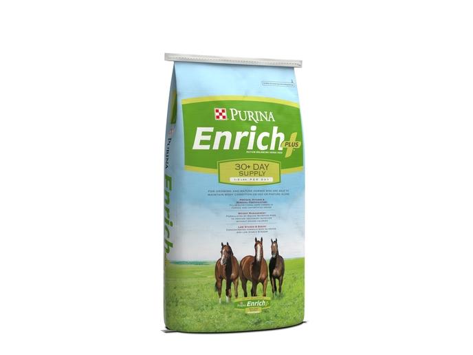 content/products/Purina Enrich Plus Ration Balancing Horse Feed 50 lb.