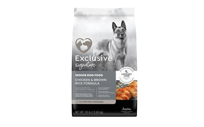 content/products/Exclusive Signature Senior Dog Chicken & Brown Rice Formula Comfort Care Dog Food 30 lb.