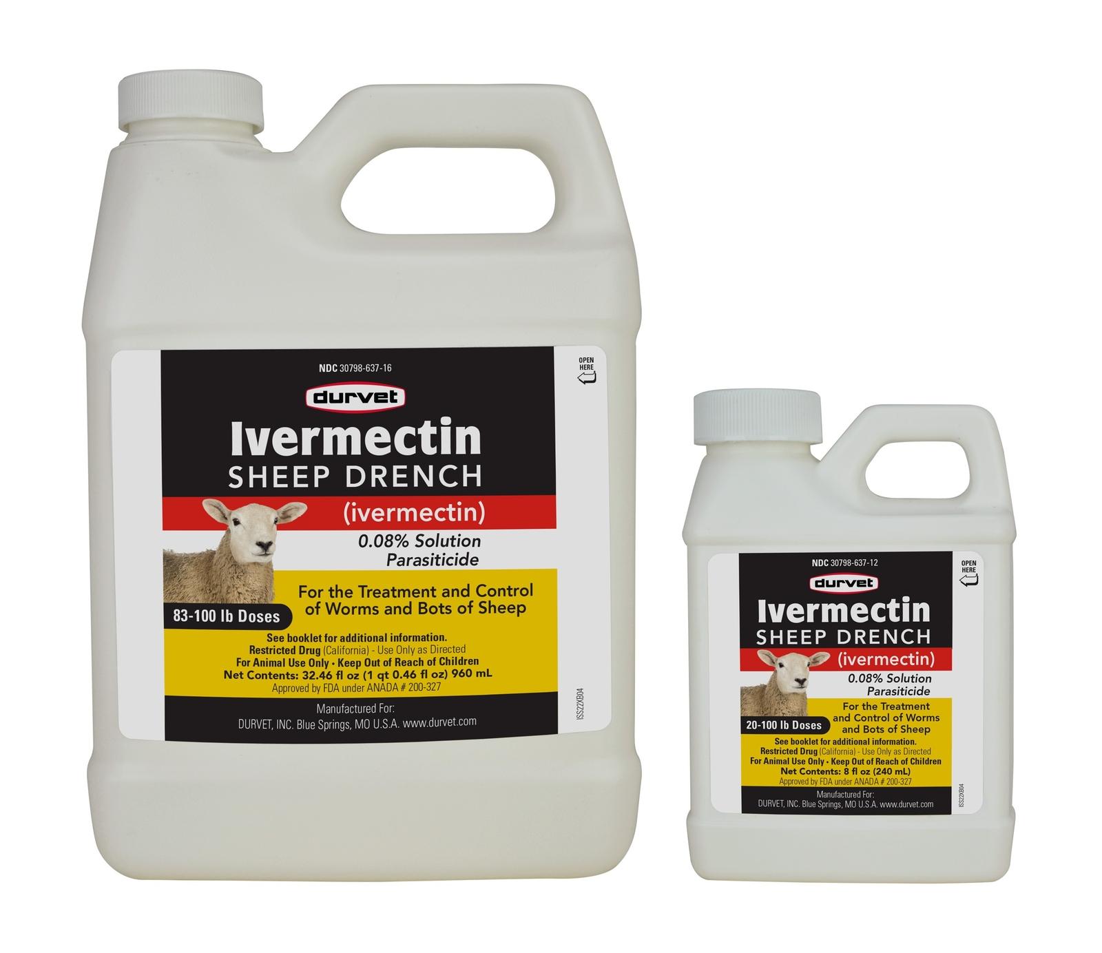 ivermectin sheep drench group