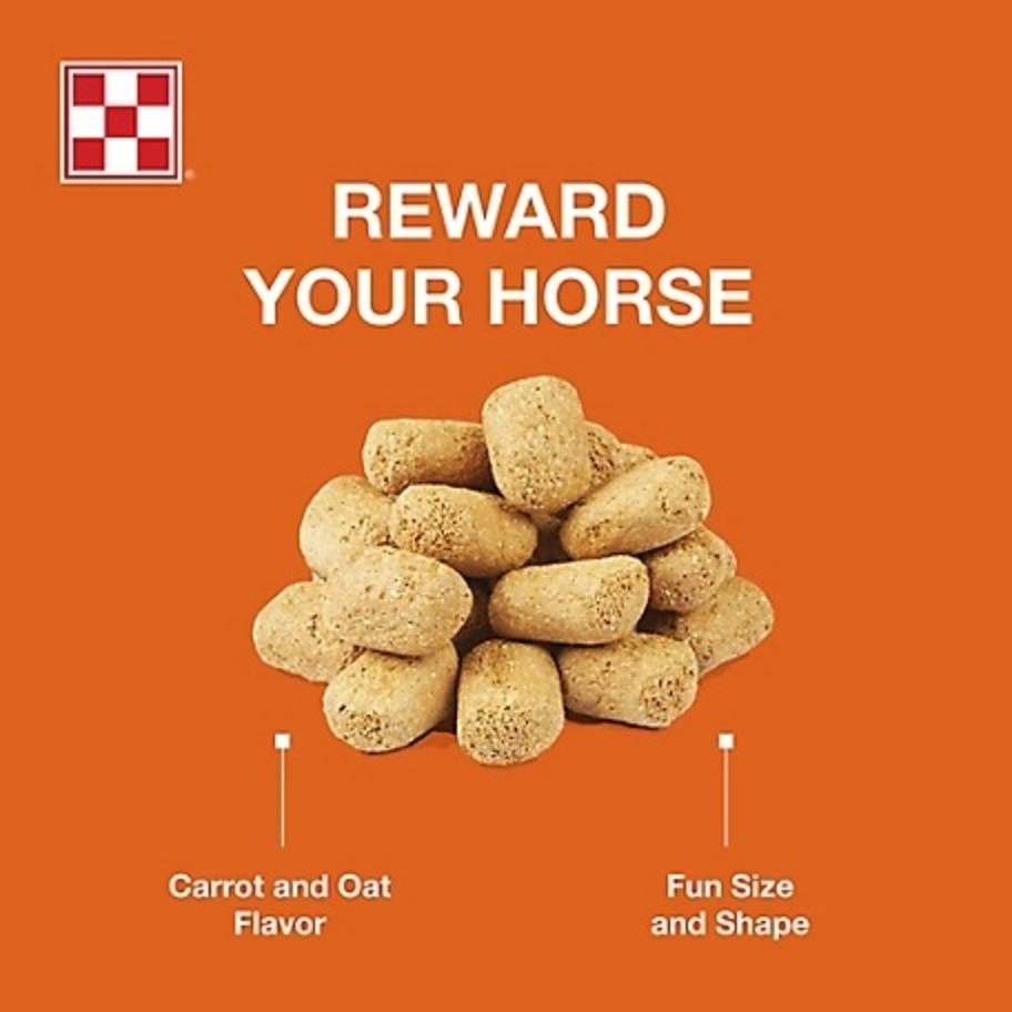Purina Horse Treats Carrot and O