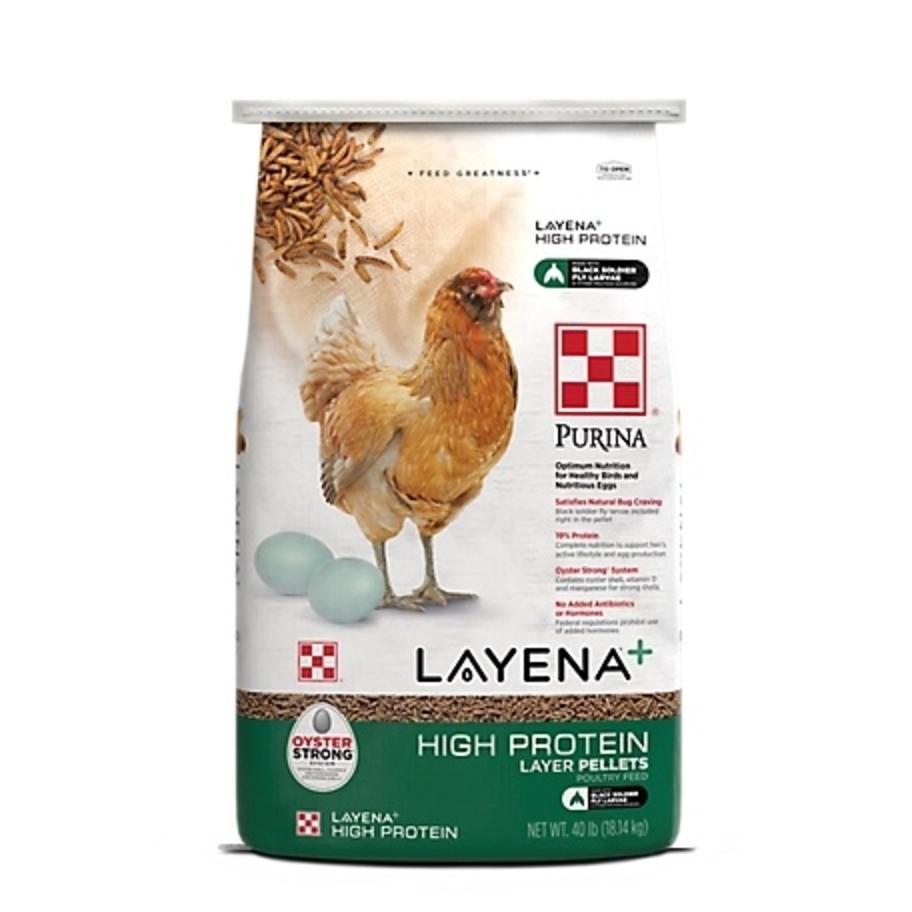 Purina Layena Pellet High Protein Layer Feed 40 lb. front