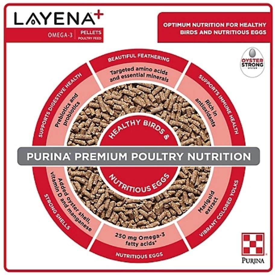 Purina Layena Plus Omega-3 Layer