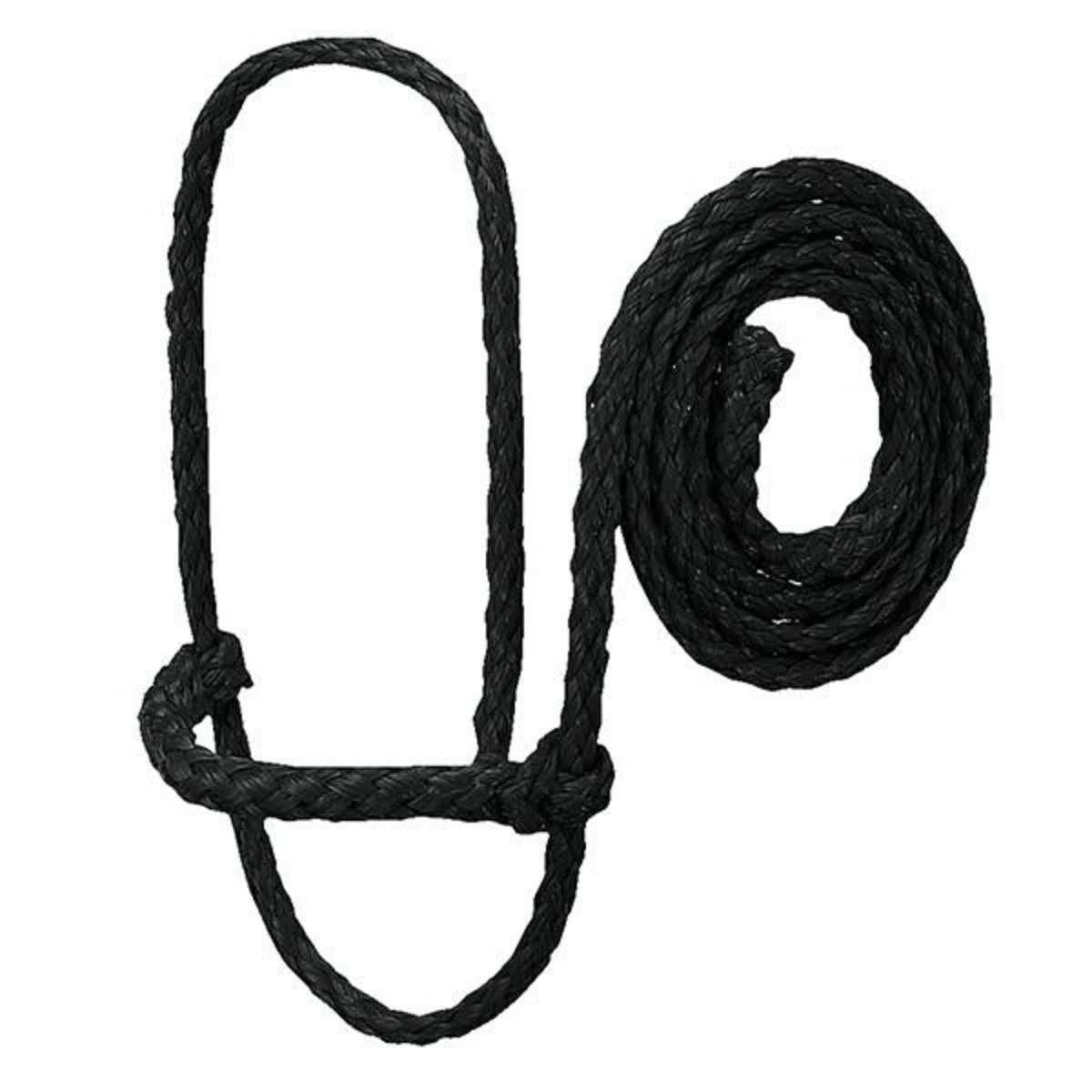 Weaver Leather Poly Rope Sheep Halter Black