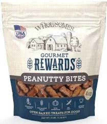 wholesomes peanutty bites 3 lb