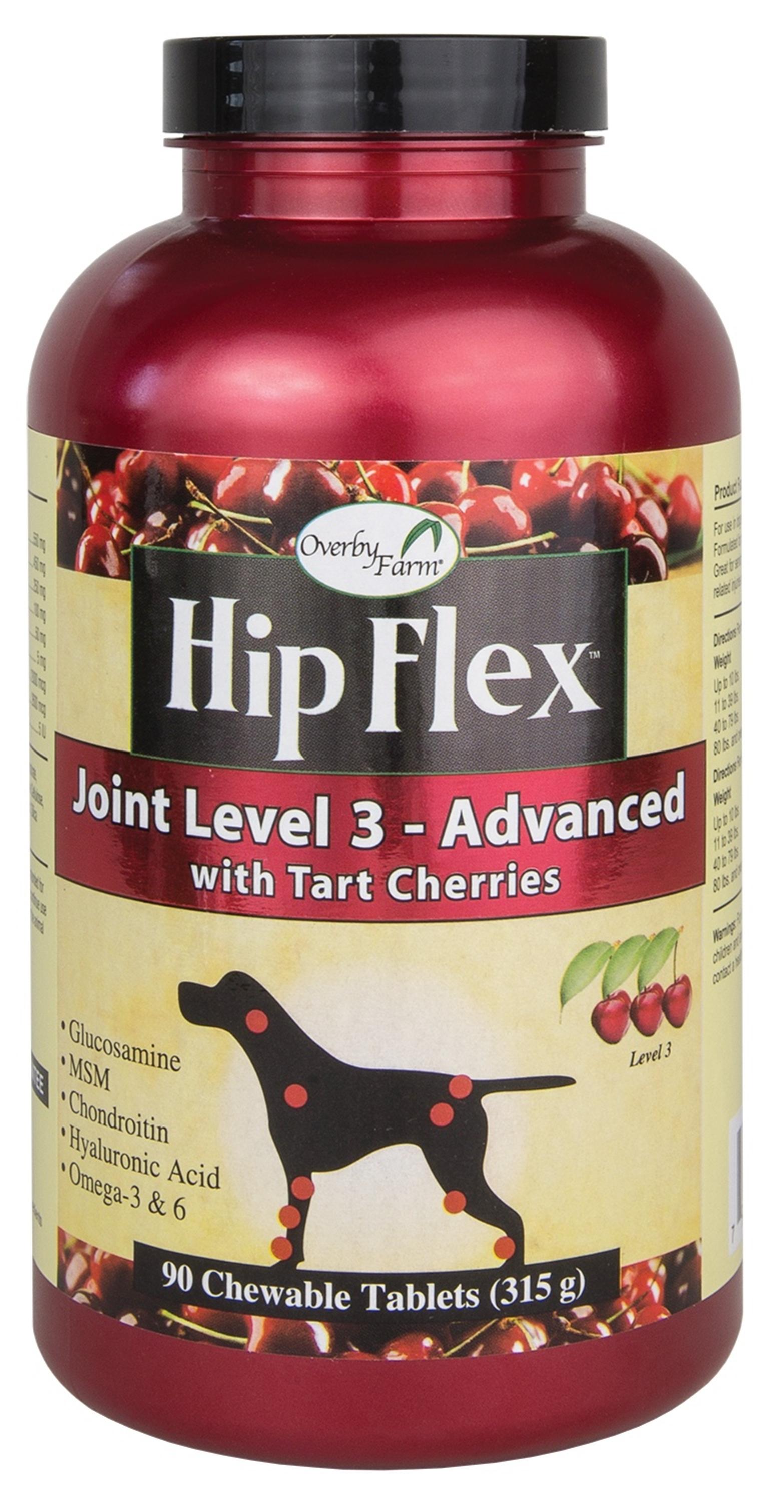 HIP FLEX DOG TABS CHERRY