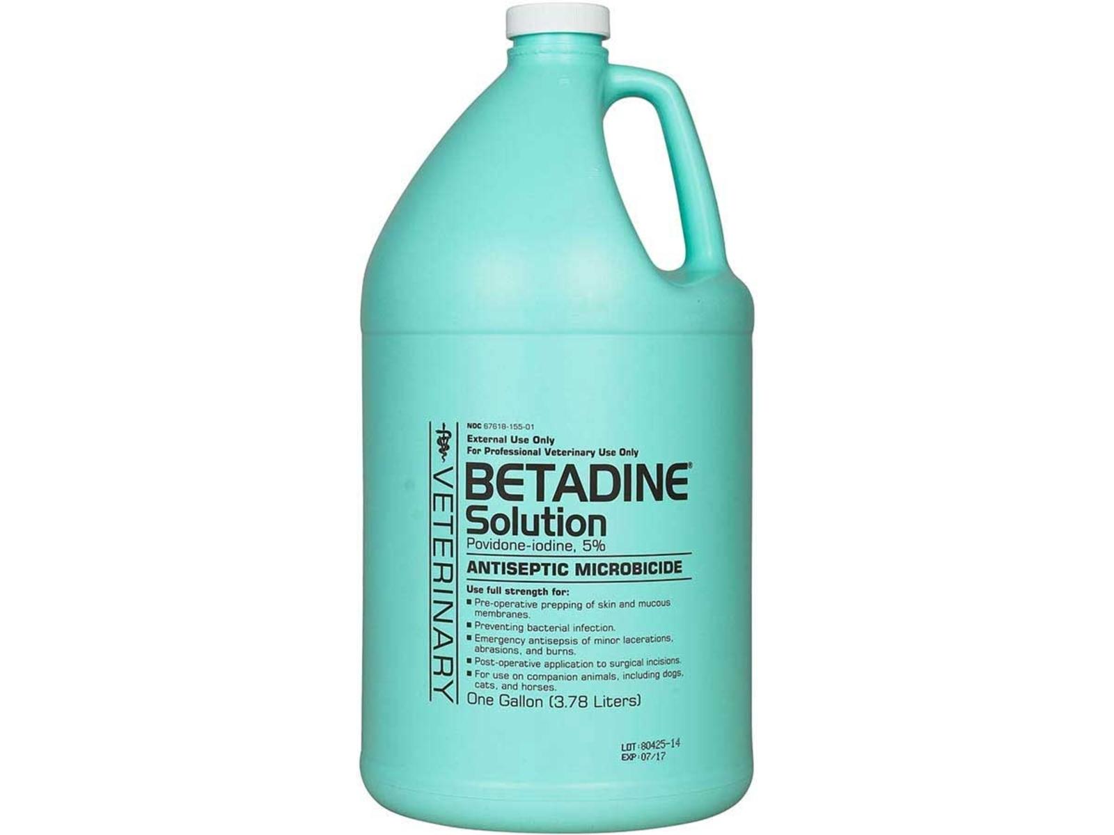 BETADINE SOLUTION gallon