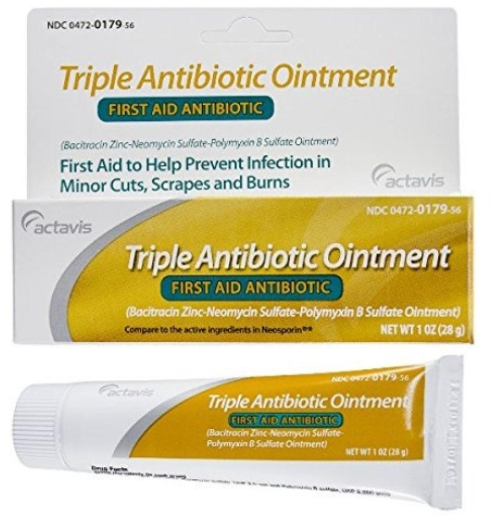 TRIPLE ANTIBIOTIC OINTMENT 1 OZ