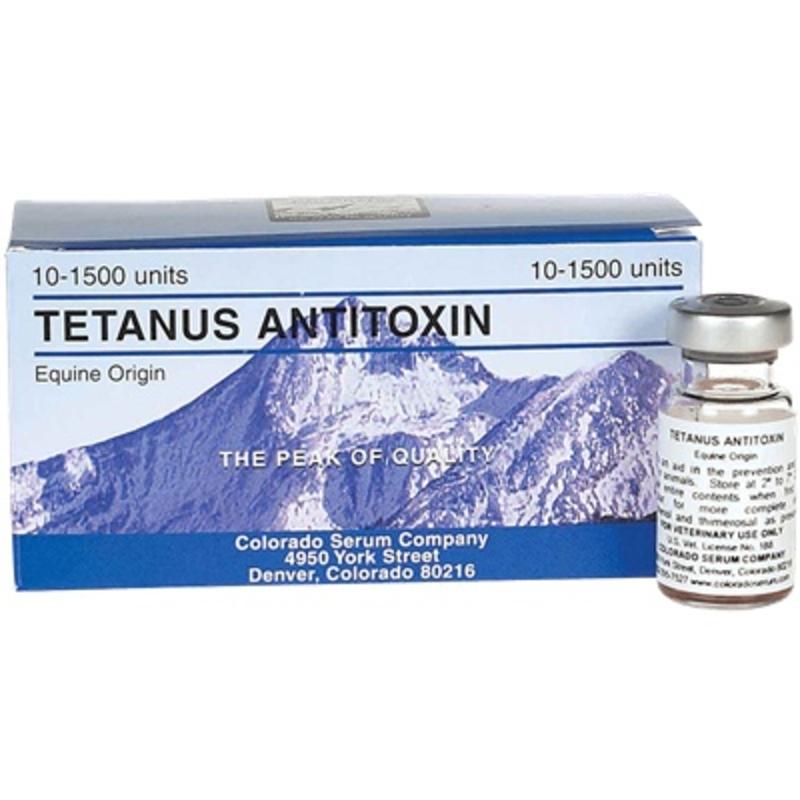 TETANUS ANTI TOXIN 1 x 10 ds