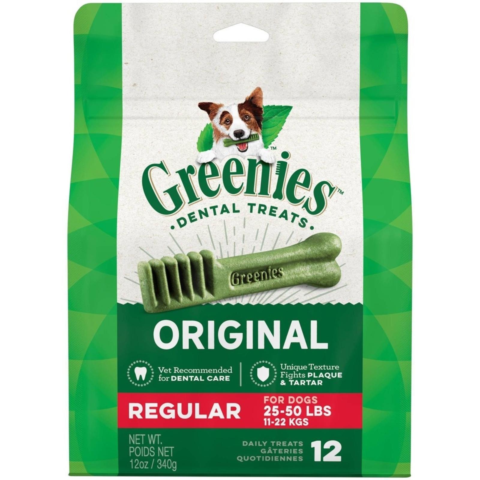 greenies regular bag 12 oz