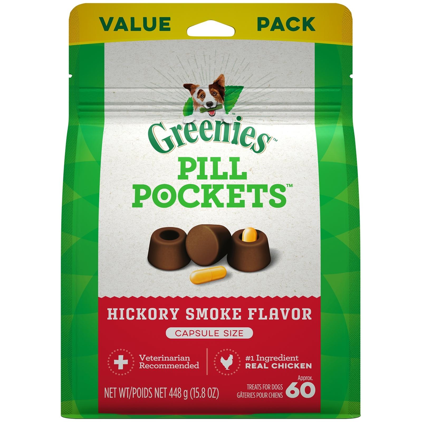 greenies pill pockets hickory 15.8 oz