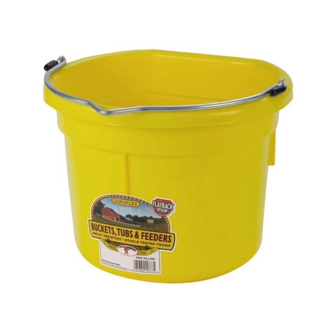 duraflex_plastic_flatback_bucket_20_quart_yellow_