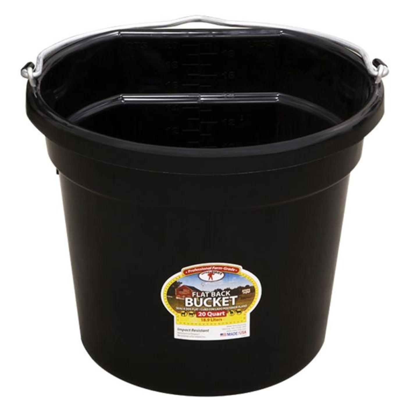 duraflex_plastic_flatback_bucket_20_quart_black_