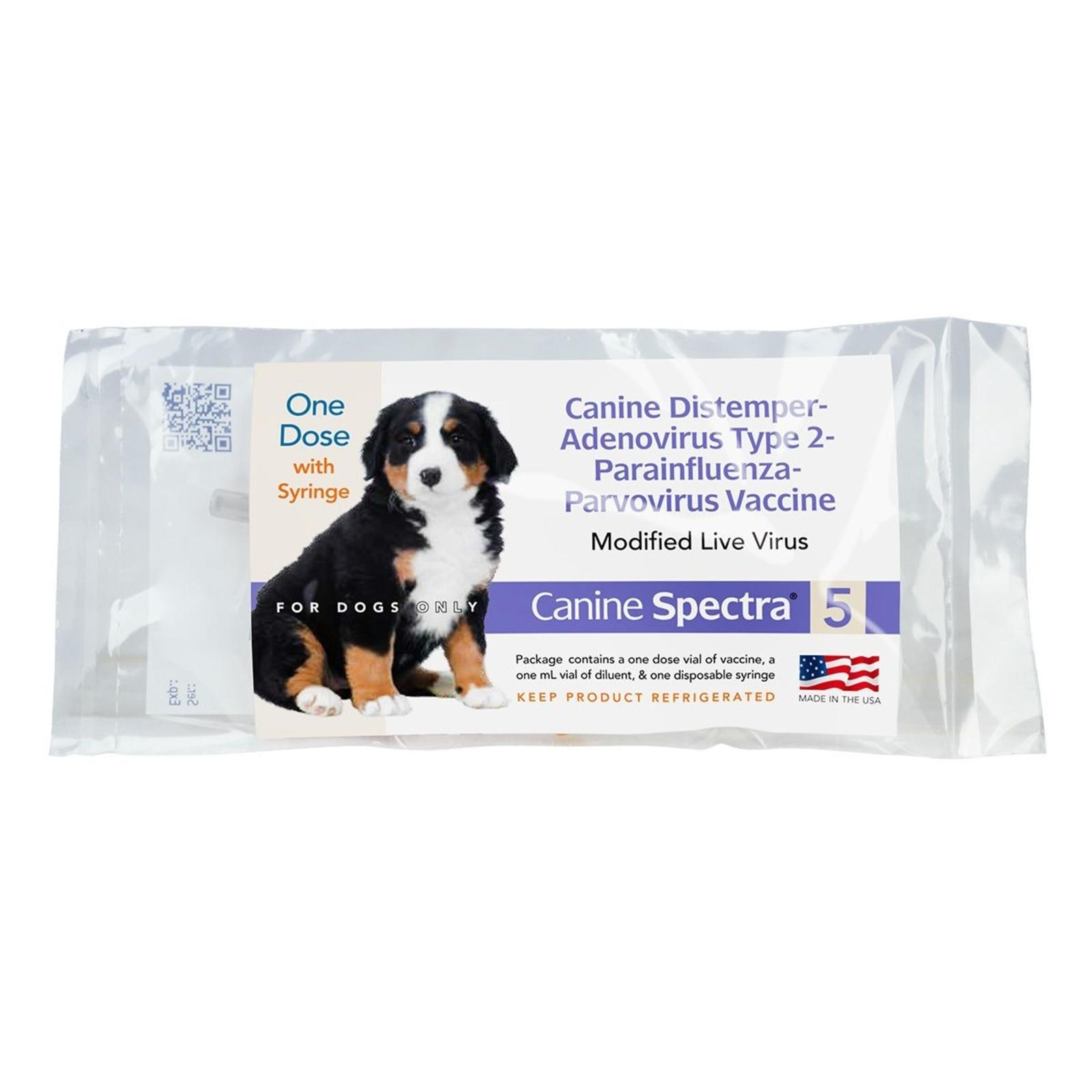 CANINE SPECTRA 5 SINGLE DOSE