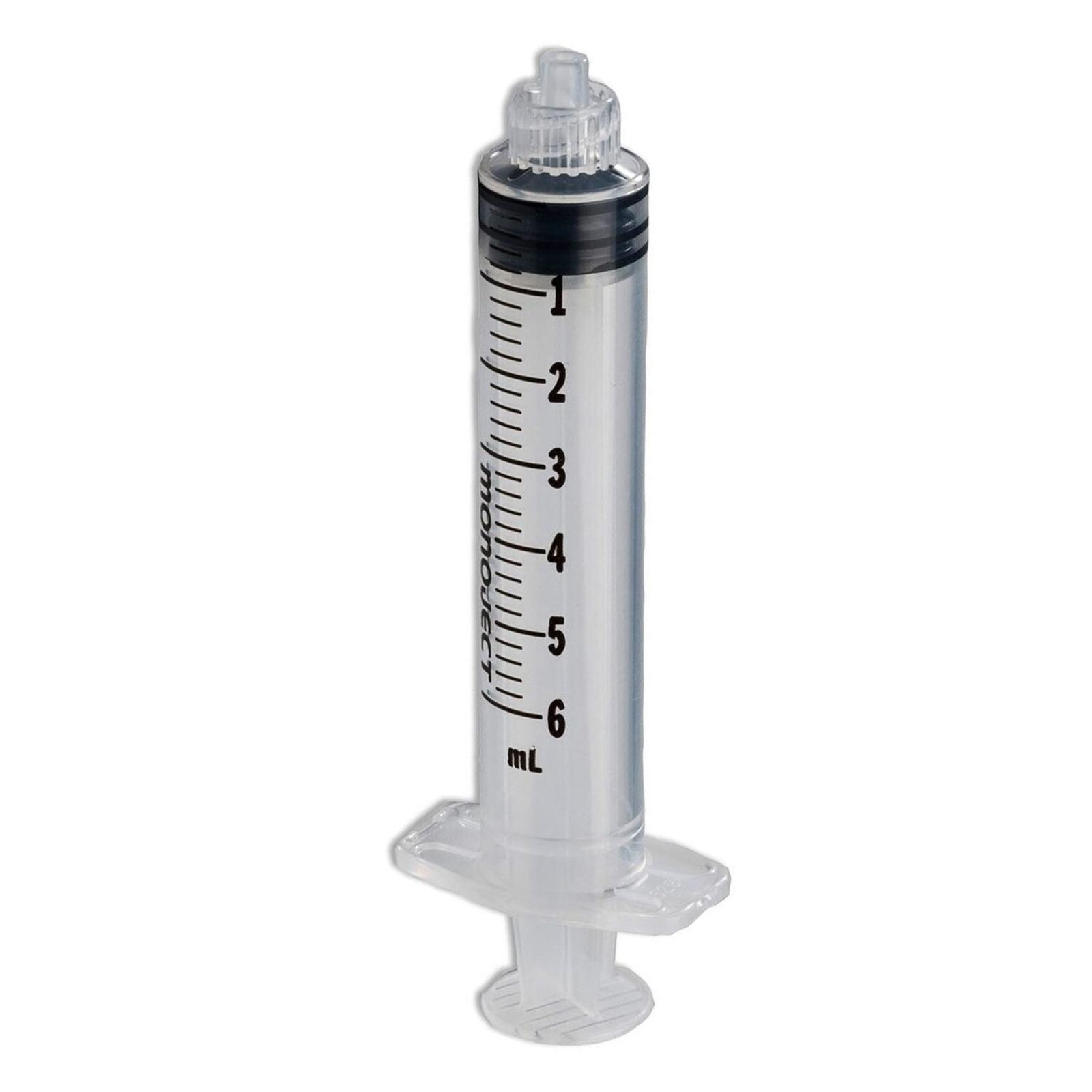 SYRINGE 6 CC LUER LOCK