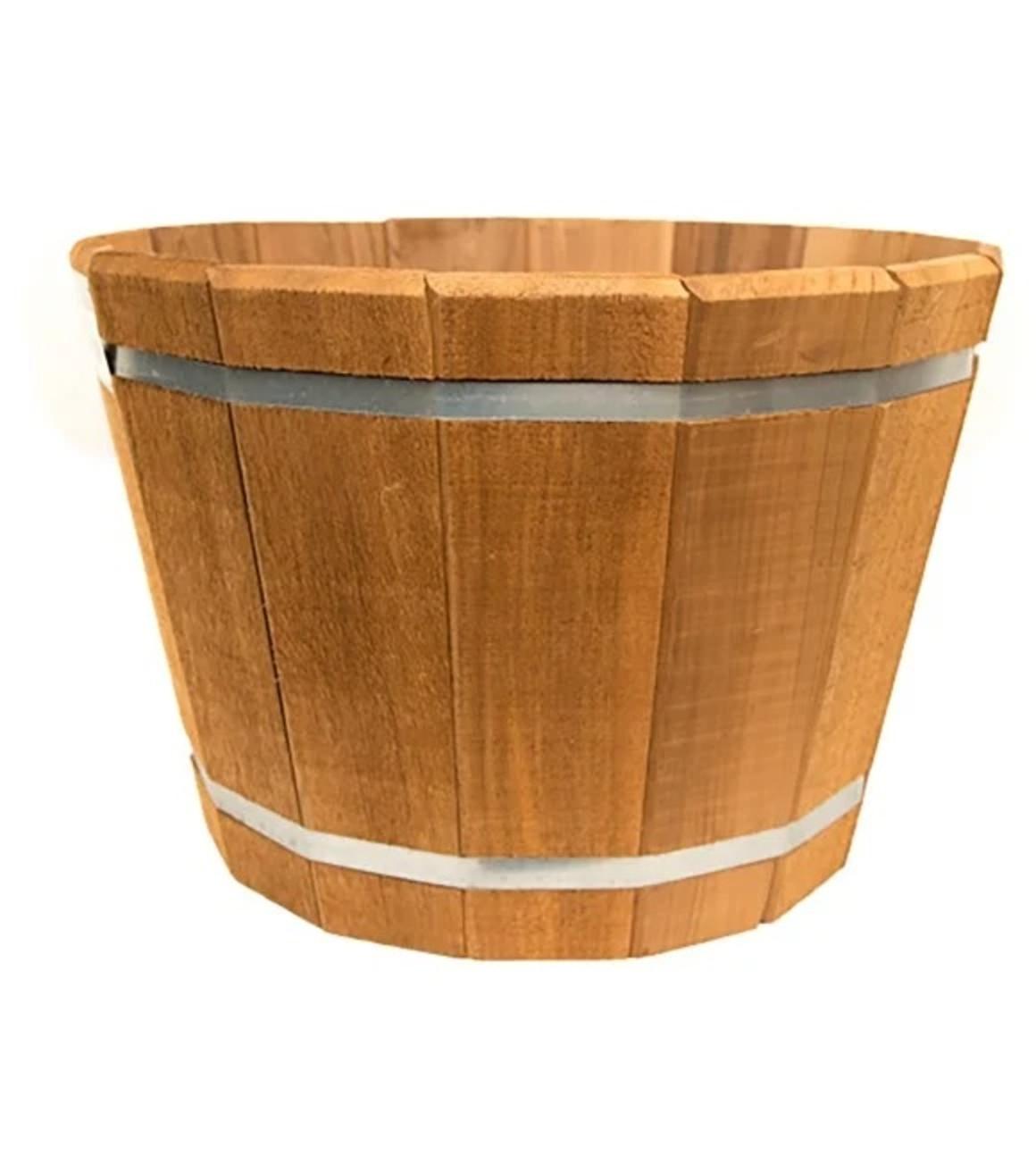 CEDAR TUB PLANTER 22x22x16