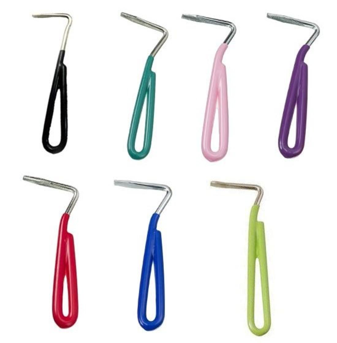 HOOF PICK VINYL HANDLE AST COLOR