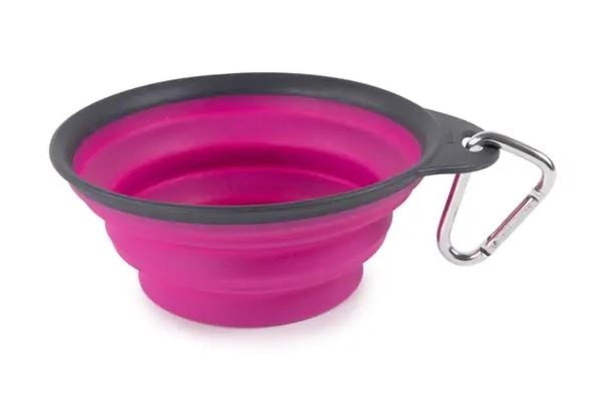 COLLAPSIBLE TRAVEL CUP FUCHSIA