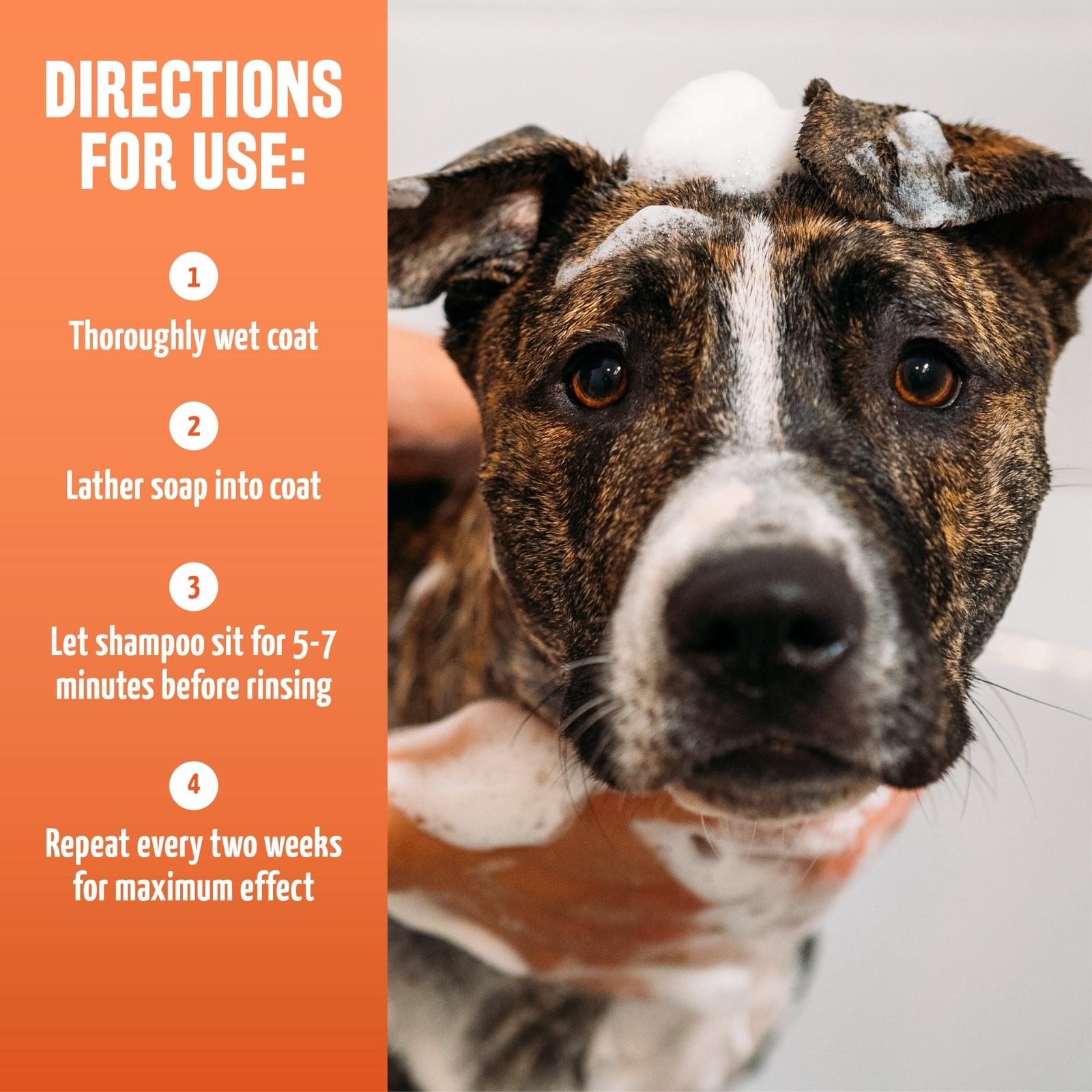 Directions for use  TC SHAMPOO FLEA & TICK SOOTHE 20