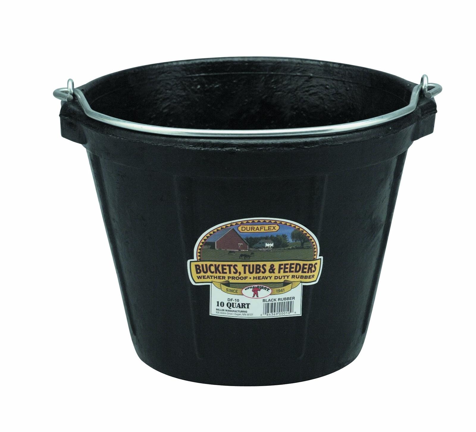 BUCKET RUBBER 10 QT.