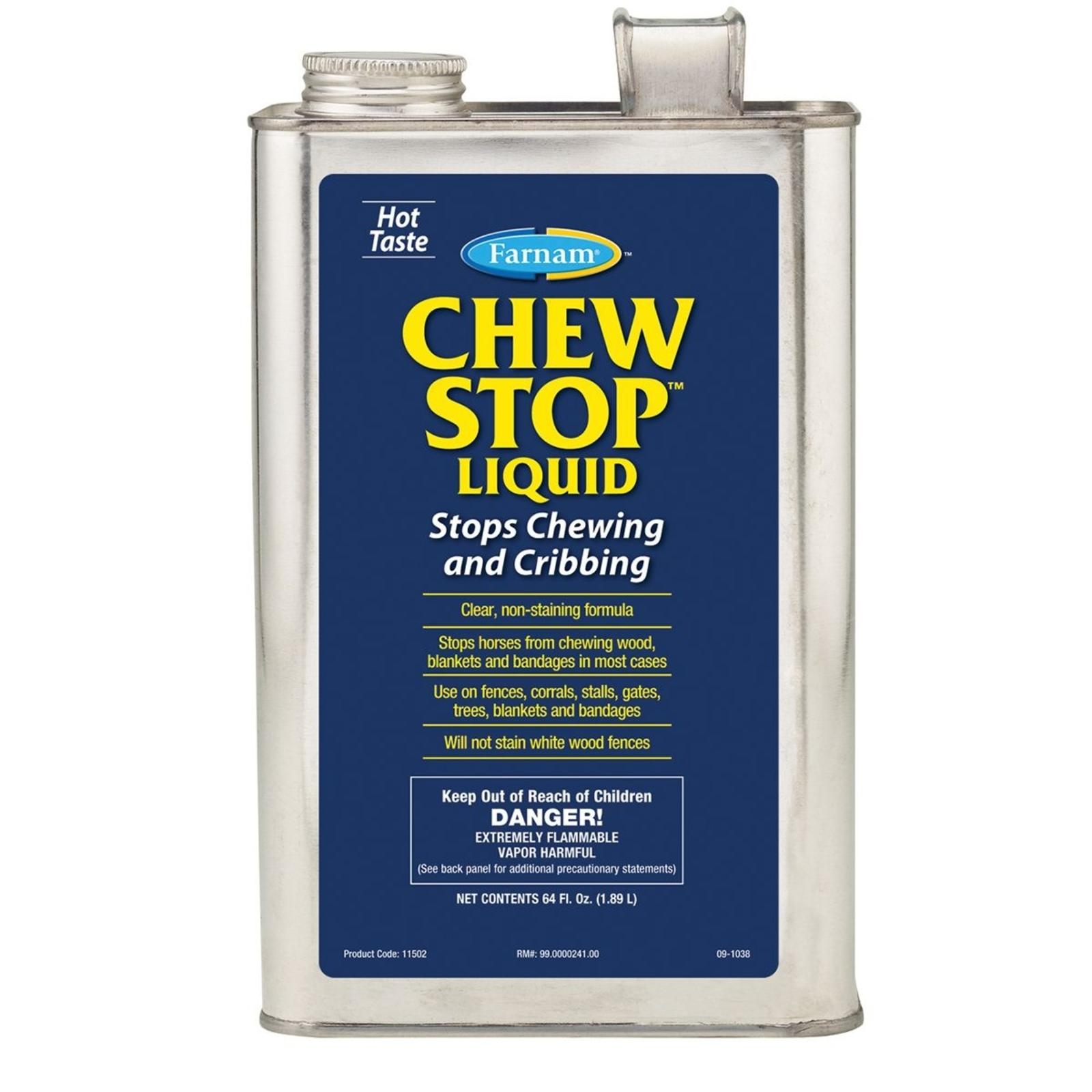 CHEW STOP half GALLON 64 OZ.