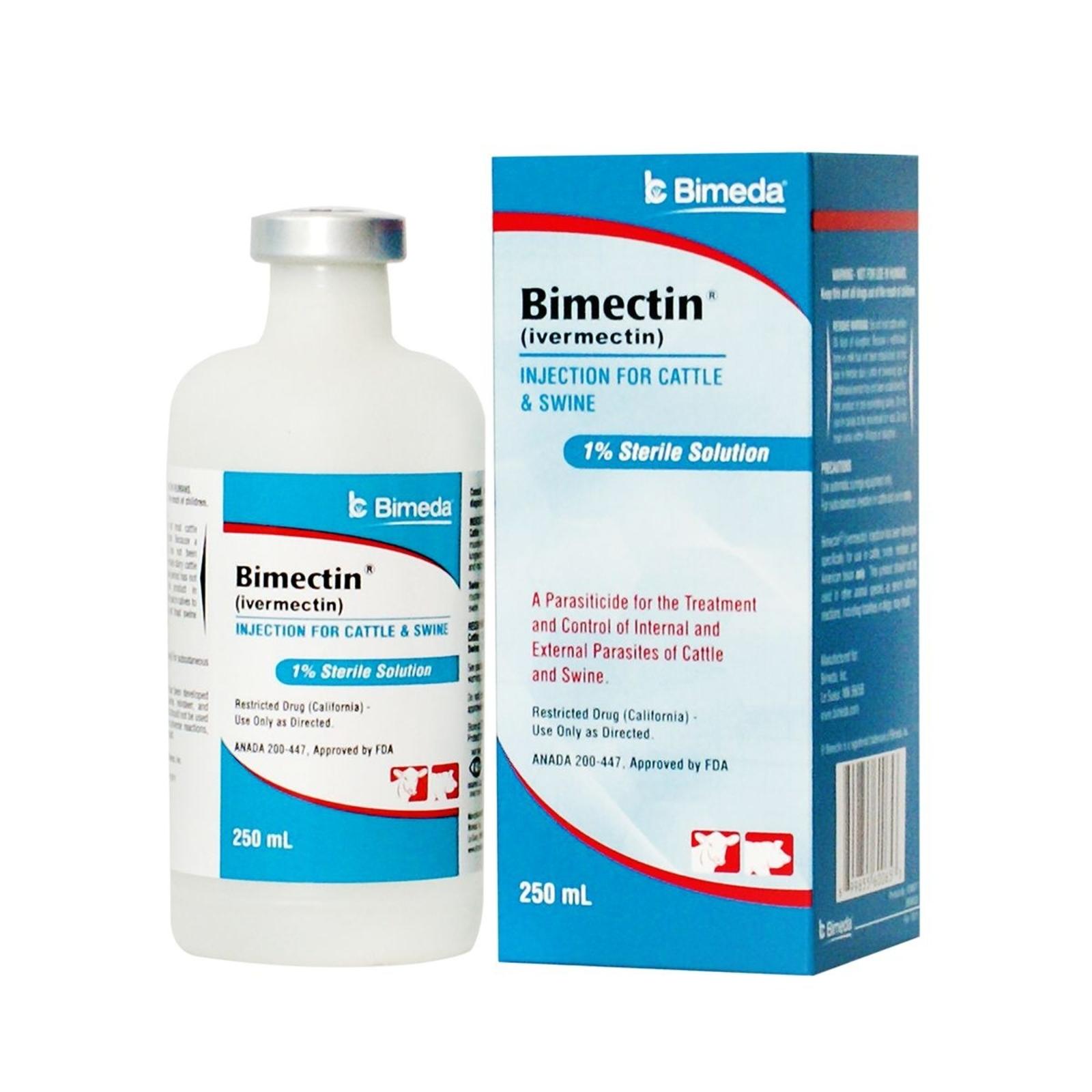 BIMECTIN INJ 250 ML