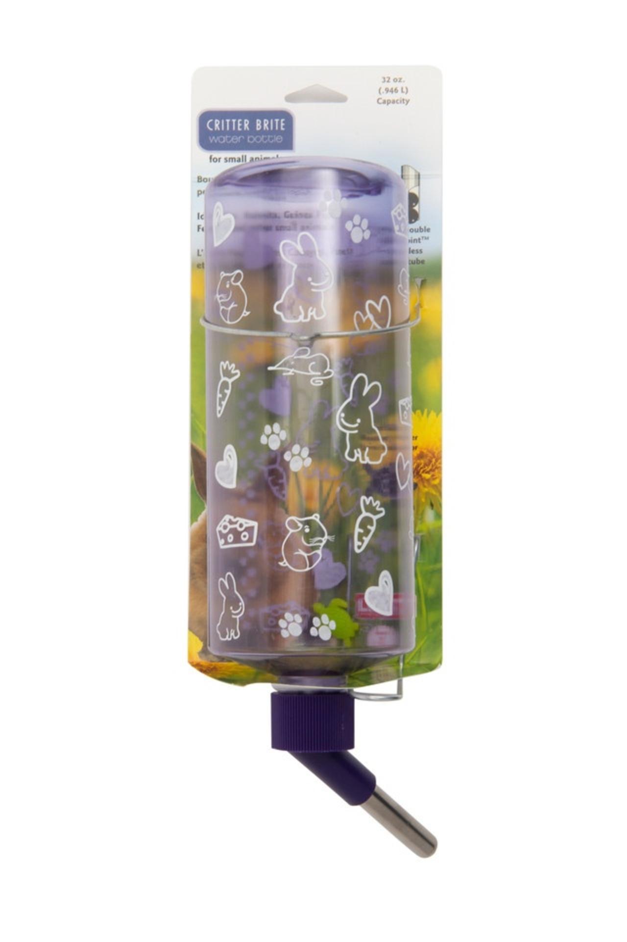 purple water bottle