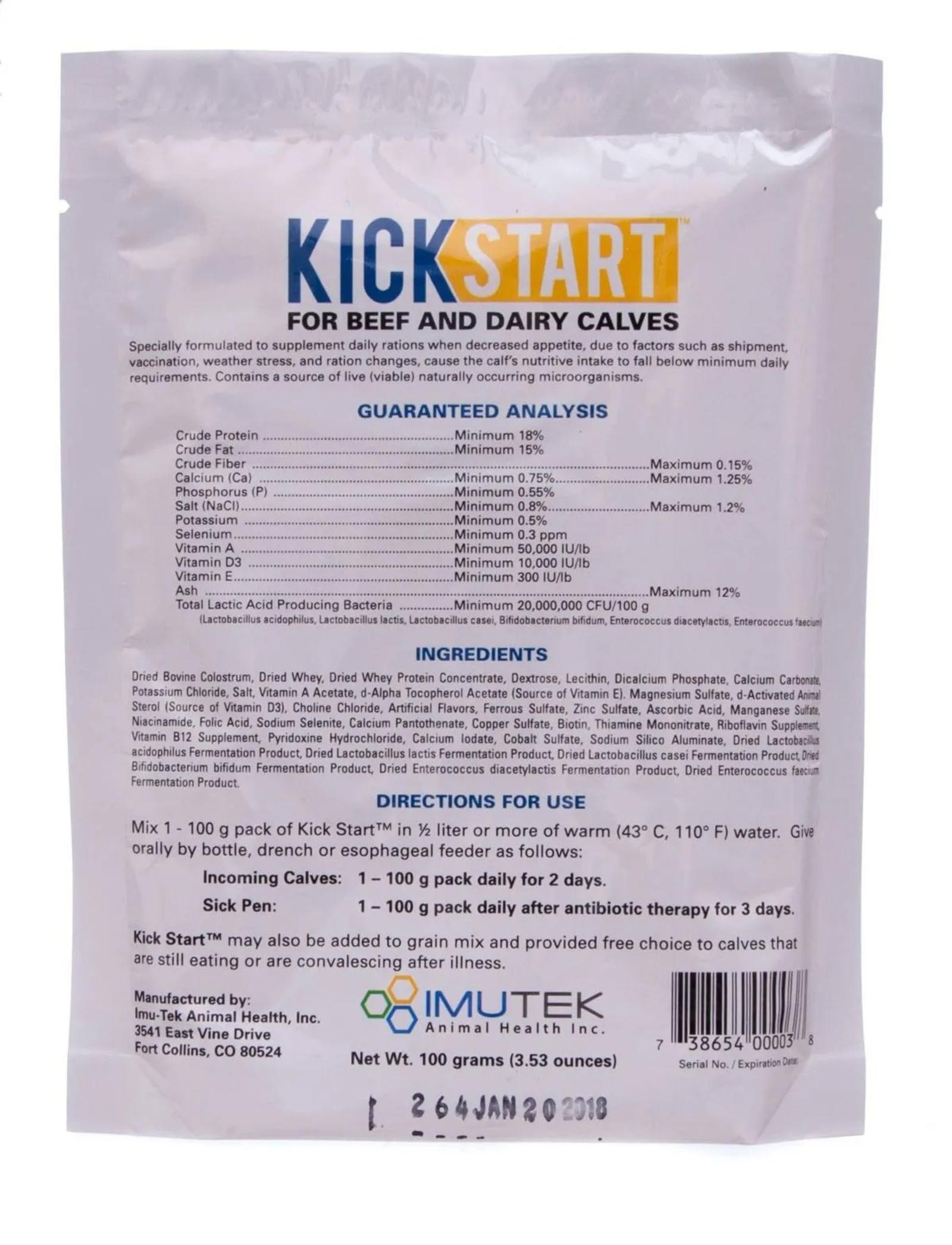 KICKSTART 100 GM 3.5 OZ. back