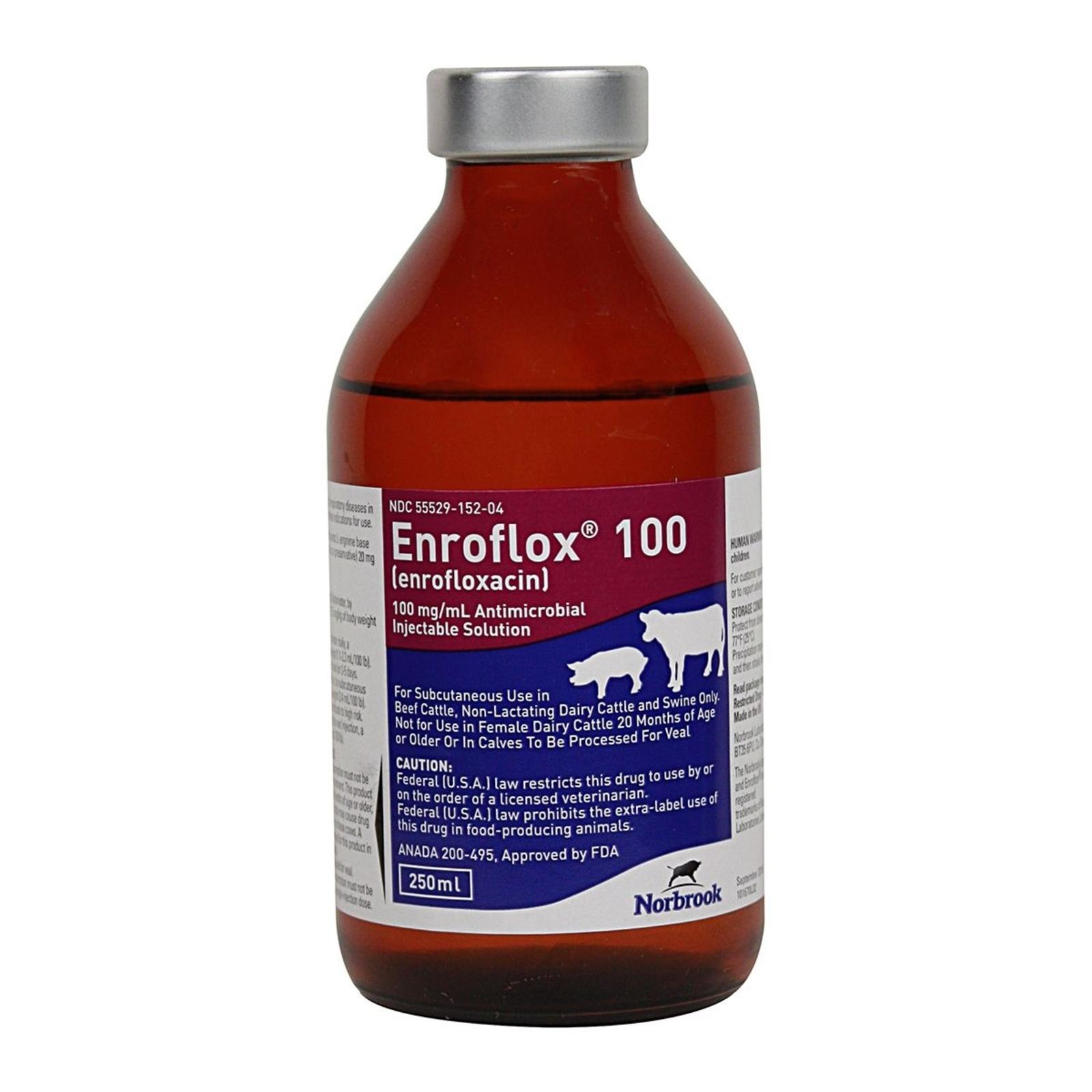 ENROFLOX 100 250 ML (RX)