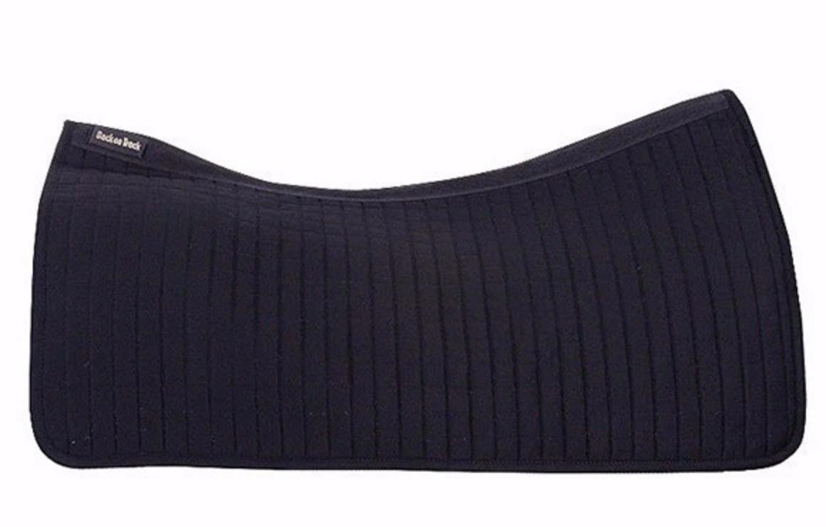 BOT WESTERN SADDLE PAD BLACK