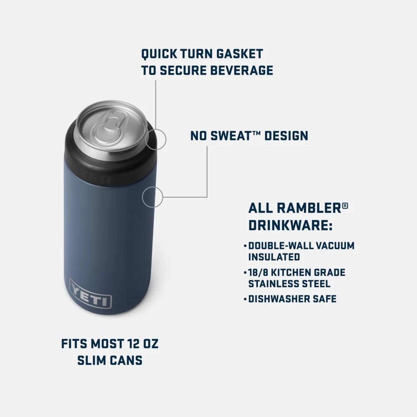 EXTERNAL DIMENSIONS	2.7"W x 5.8"H EMPTY WEIGHT	0.6 lbs. MATERIAL	18/8 stainless steel INSULATED	Yes CAPACITY	12 oz.